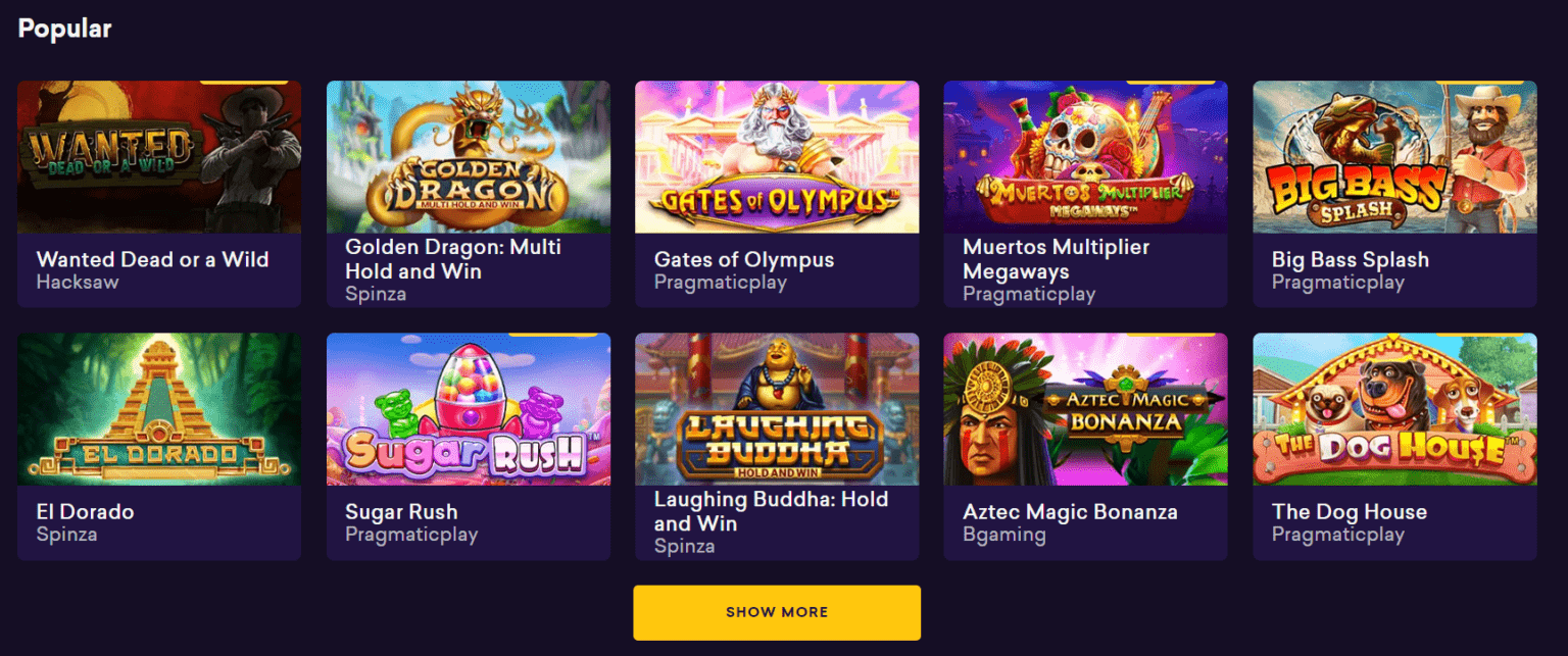 SpinBit Casino: Advanced On line Gaming Experience