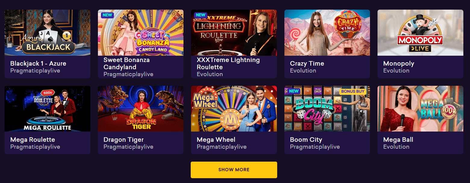 games at spinbit casino nz 